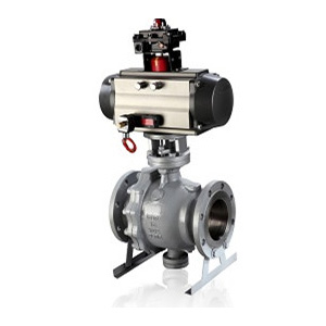 Q647氣動(dòng)固定球閥